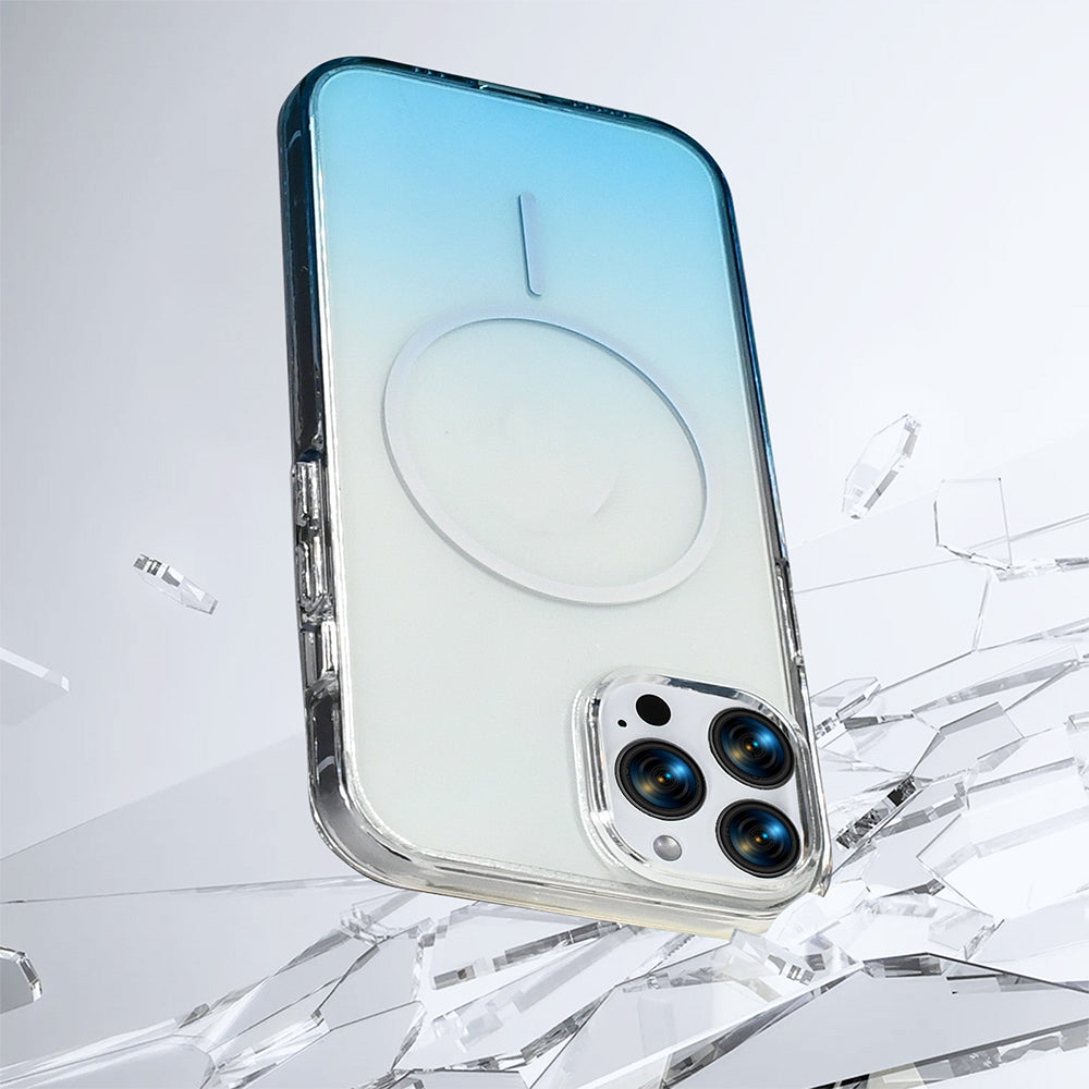 Apple iPhone 16 Pro Kılıf M-Safe Şarj Özellikli Zore Septik Silikon Kapak Mor