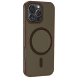 Apple iPhone 16 Pro Kılıf M-safe Şarj Özellikli Mat Arka Yüzey Zore Sio Kapak Lila