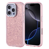 Apple iPhone 16 Pro Kılıf Taşlı Tasarım Zore Kapi Kapak Pembe