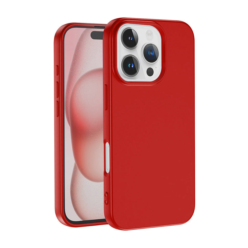 Apple iPhone 16 Pro Kılıf Zore LSR Lansman Kapak Kırmızı