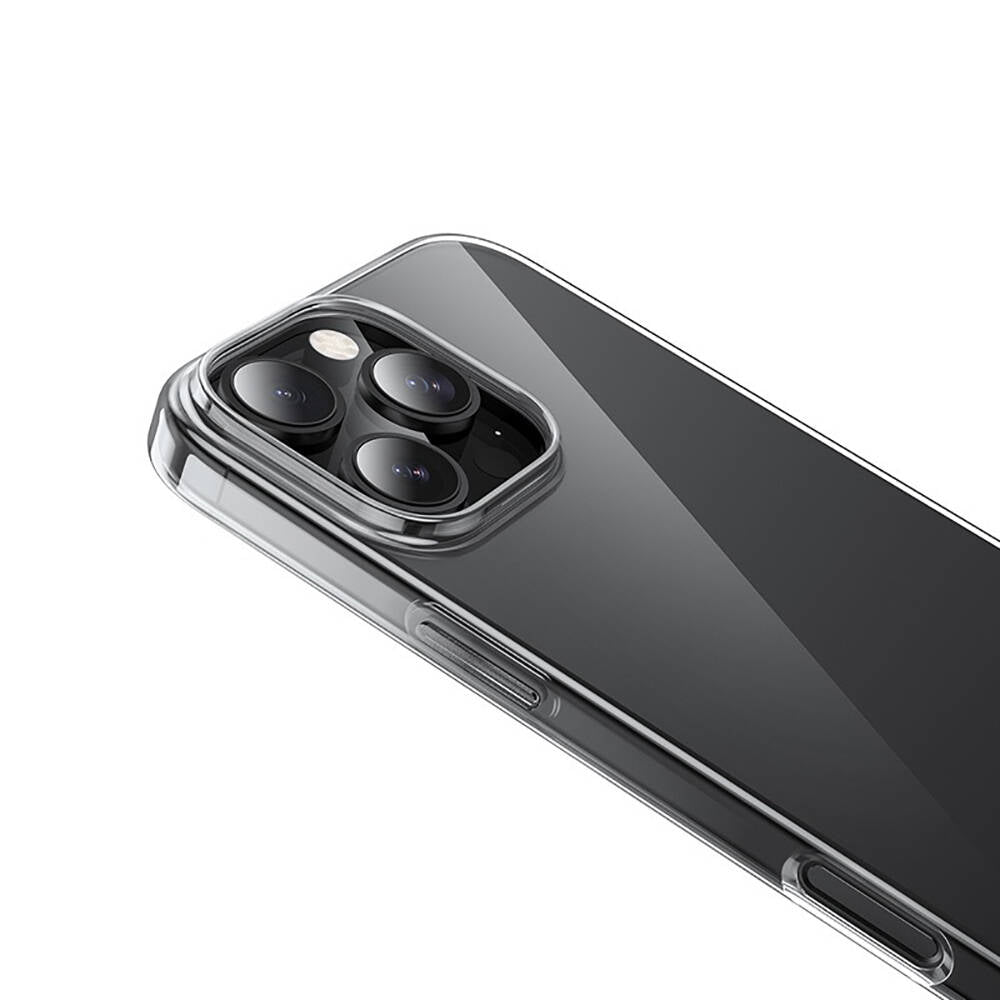 Apple iPhone 16 Pro Kılıf Zore Süper Silikon Kapak Şeffaf