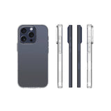 Apple iPhone 16 Pro Kılıf Zore Süper Silikon Kapak Şeffaf