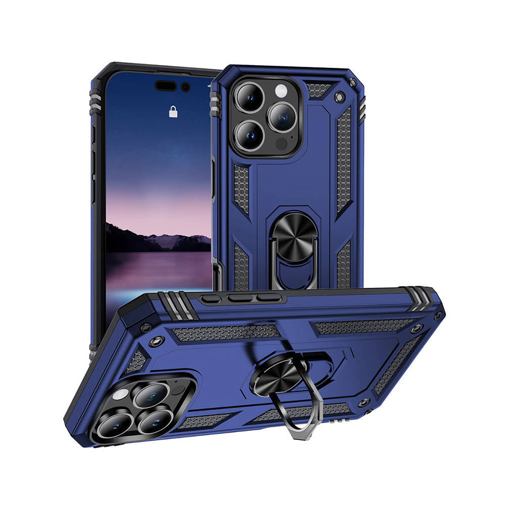 Apple iPhone 16 Pro Kılıf Zore Vega Kapak Mavi