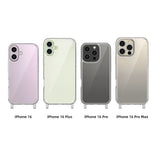 Apple iPhone 16 Pro Kılıf Zore X-Rop Kapak Şeffaf