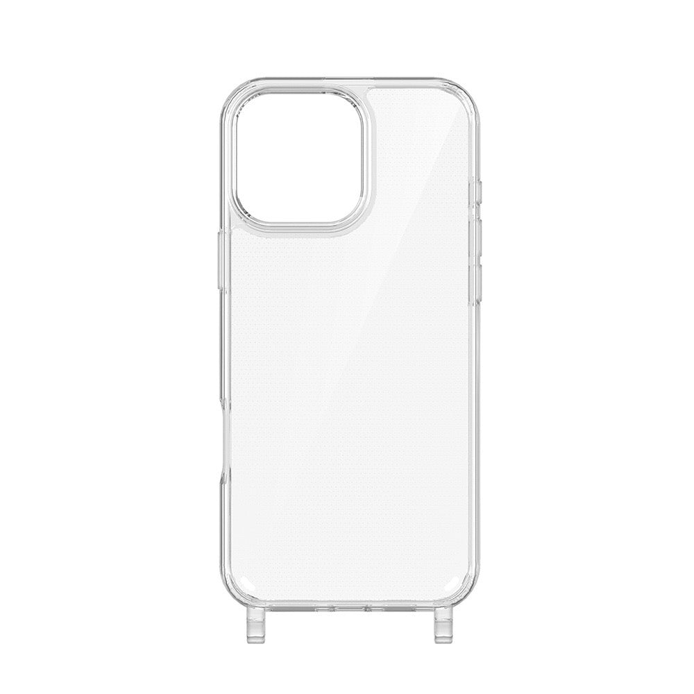Apple iPhone 16 Pro Kılıf Zore X-Rop Kapak Şeffaf