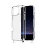 Apple iPhone 16 Pro Kılıf Zore X-Rop Kapak Şeffaf