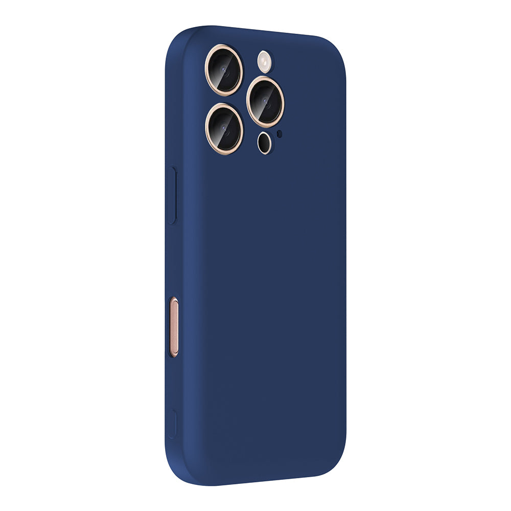Apple iPhone 16 Pro Max Kılıf Kamera Korumalı Kartlık Hazneli Zore Vitra Kapak Mürdüm