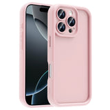 Apple iPhone 16 Pro Max Kılıf Kamera Korumalı Zore Ananas Kapak Pembe