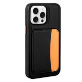 Apple iPhone 16 Pro Max Kılıf Kartlıklı Zore X-Kart Silikon Kapak Lacivert