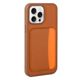 Apple iPhone 16 Pro Max Kılıf Kartlıklı Zore X-Kart Silikon Kapak Siyah