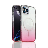 Apple iPhone 16 Pro Max Kılıf M-Safe Şarj Özellikli Zore Septik Silikon Kapak Pembe