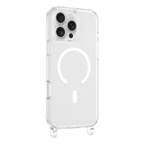 Apple iPhone 16 Pro Max Kılıf M-safe Şarj Özellikli X-Rop Kapak Şeffaf