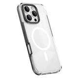 Apple iPhone 16 Pro Max Kılıf M-safe Şarj Özellikli Çıkarılabilir Arka Yüzeyli Zore Polar Kapak Gold