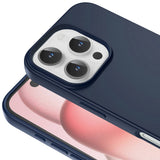 Apple iPhone 16 Pro Max Kılıf Zore LSR Lansman Kapak Lacivert
