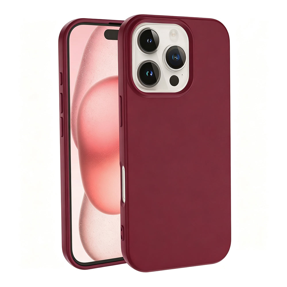 Apple iPhone 16 Pro Max Kılıf Zore LSR Lansman Kapak Mürdüm
