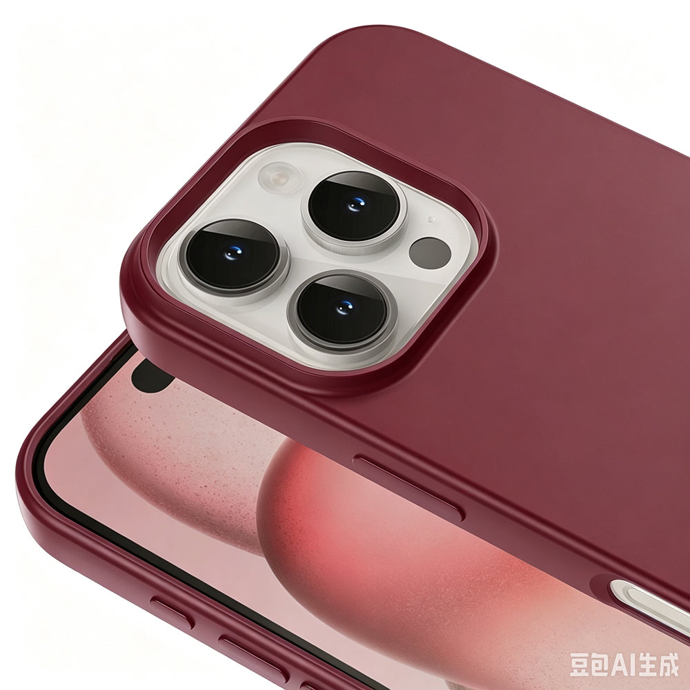 Apple iPhone 16 Pro Max Kılıf Zore LSR Lansman Kapak Mürdüm