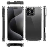 Apple iPhone 16 Pro Max Kılıf Zore Nitro Anti Shock Silikon Şeffaf