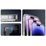 Apple iPhone 16 Pro Max Zore 3D Mobi HD Temperli Cam Ekran Koruyucu Şeffaf