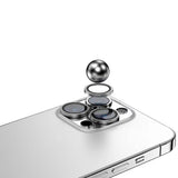 Apple iPhone 16 Pro Max Zore Mikro Kamera Lens Koruyucu Desert Titanyum