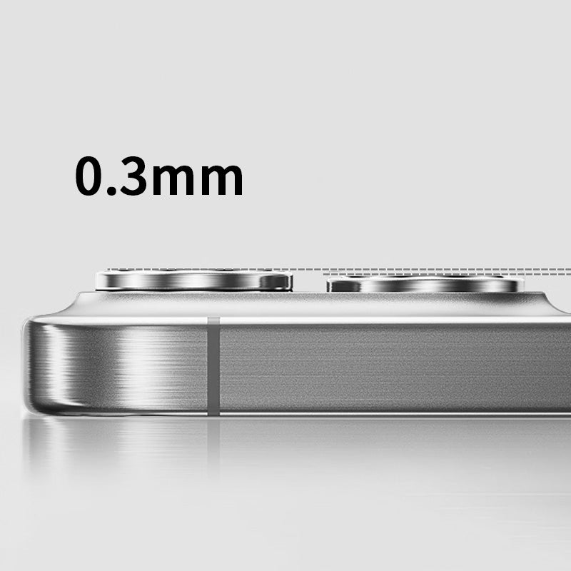 Apple iPhone 16 Pro Max Zore Mikro Kamera Lens Koruyucu Desert Titanyum