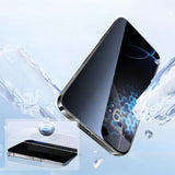 Apple iPhone 16 Pro Zore 3D Mobi HD Temperli Cam Ekran Koruyucu Şeffaf