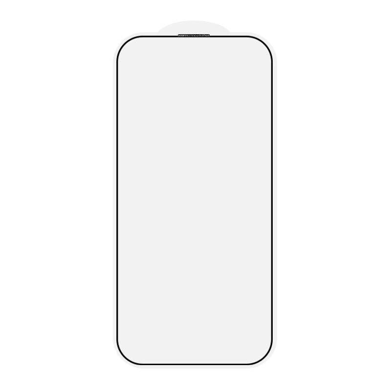 Apple iPhone 16 Pro Zore EKS Cam Ekran Koruyucu Siyah