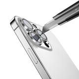 Apple iPhone 16 Pro Zore Mikro Kamera Lens Koruyucu Desert Titanyum