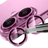 Apple iPhone 16 Zore Mikro Kamera Lens Koruyucu Pembe
