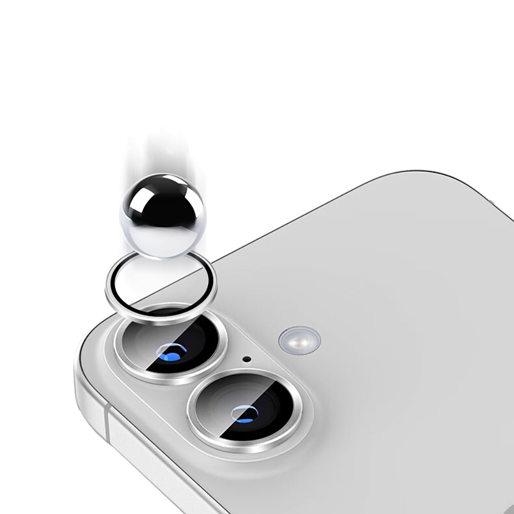 Apple iPhone 16 Zore Mikro Kamera Lens Koruyucu Mavi