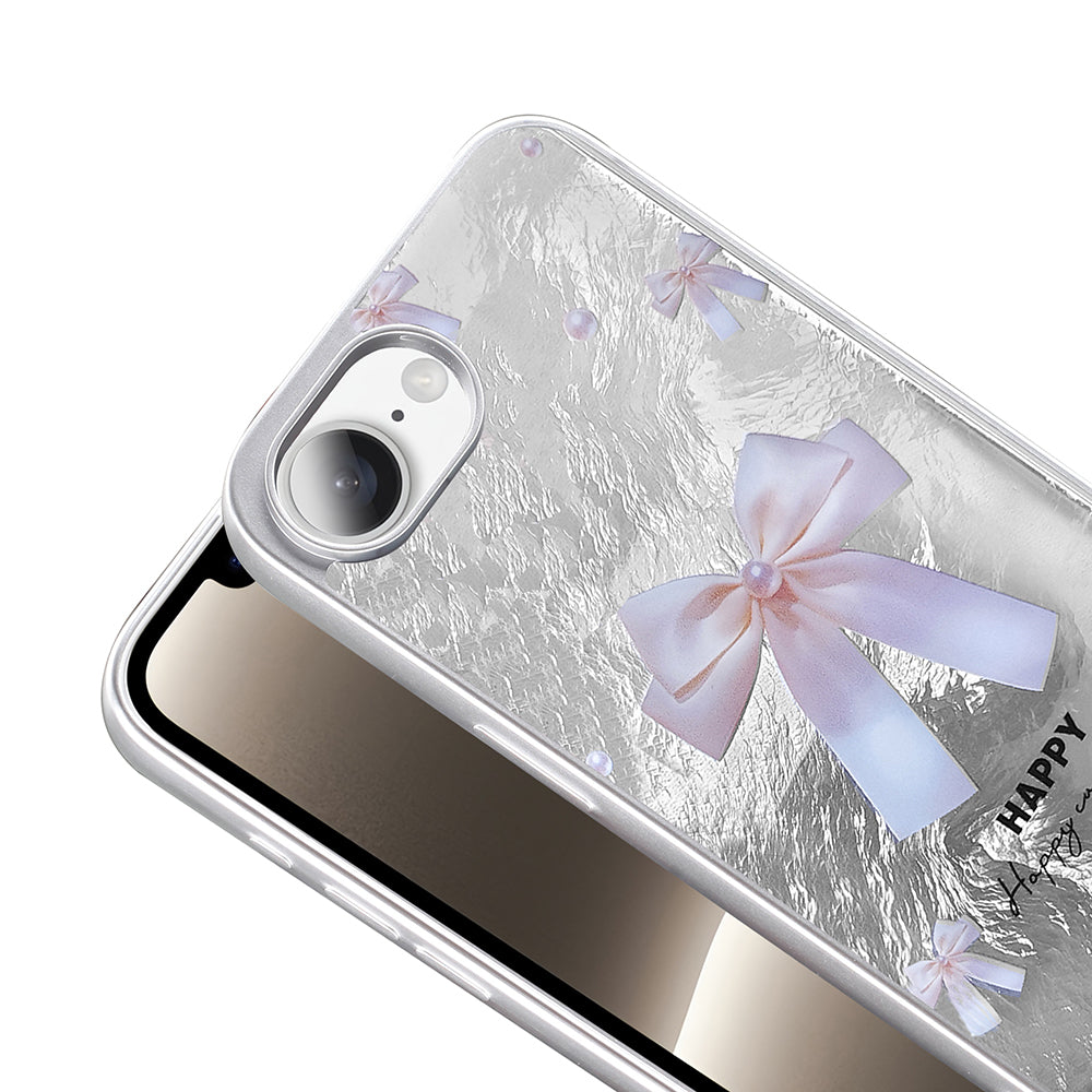 Apple iPhone 16E Kılıf Desenli Zore Mep Kapak Gold Leopar