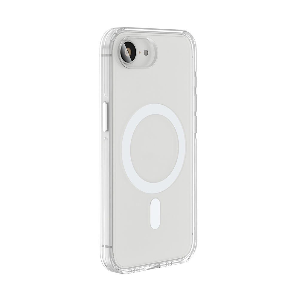 Apple iPhone 16E Kılıf M-safe Şarj Özellikli Kamera Korumalı Zore Kripto Kapak Şeffaf