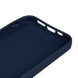 Apple iPhone 16E Kılıf Zore Biye Silikon Mavi