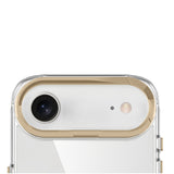 Apple iPhone 17 Air Kılıf M-safe Şarj Özellikli Airbagli Kamera Standlı Azor Kapak Gold