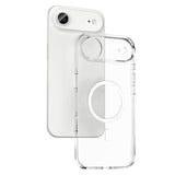 Apple iPhone 17 Air Kılıf M-safe Şarj Özellikli Kamera Korumalı Zore Kripto Kapak Şeffaf