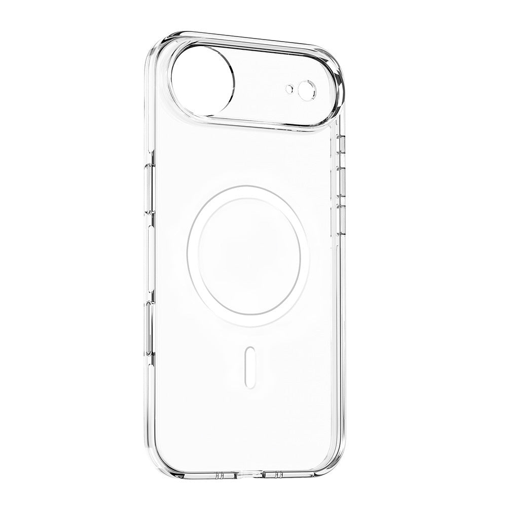 Apple iPhone 17 Air Kılıf M-safe Şarj Özellikli Kamera Korumalı Zore Kripto Kapak Şeffaf