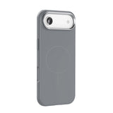 Apple iPhone 17 Air Kılıf M-Safe Şarj Özellikli Metal Kamera Çerçeveli Zore Edi Silikon Kapak Lila