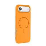 Apple iPhone 17 Air Kılıf M-safe Şarj Özellikli Zore Meta Kapak Rose Pembe