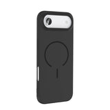 Apple iPhone 17 Air Kılıf M-safe Şarj Özellikli Zore Meta Kapak Siyah