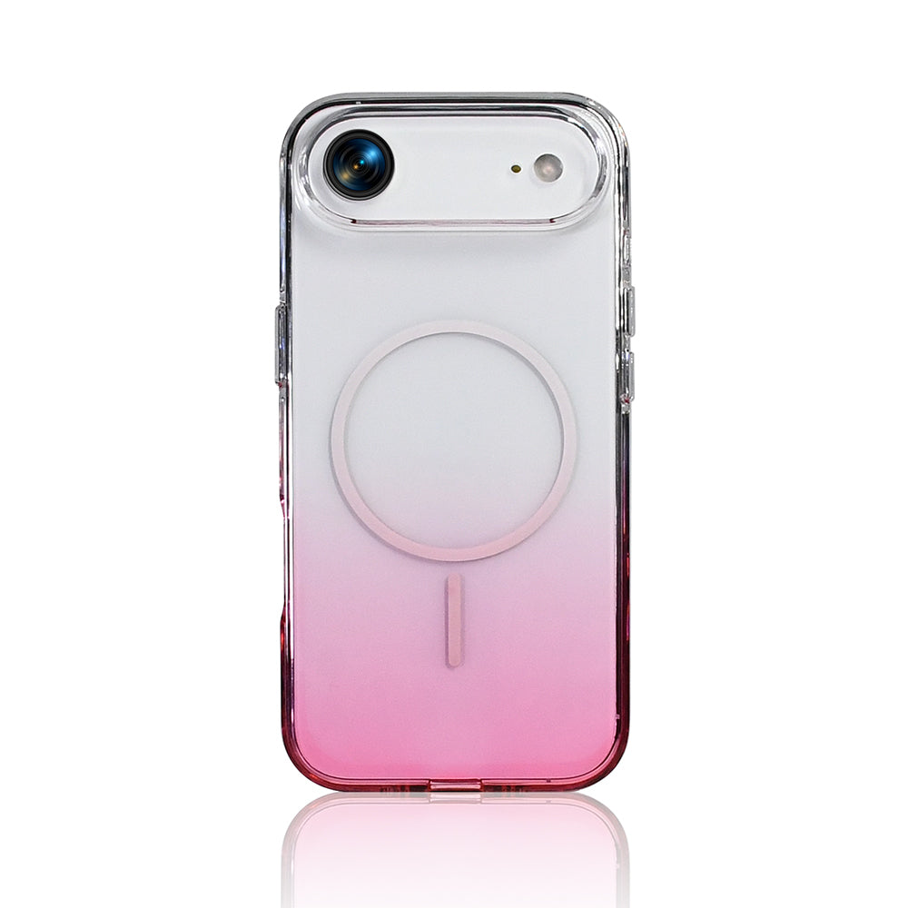 Apple iPhone 17 Air Kılıf M-Safe Şarj Özellikli Zore Septik Silikon Kapak Turkuaz