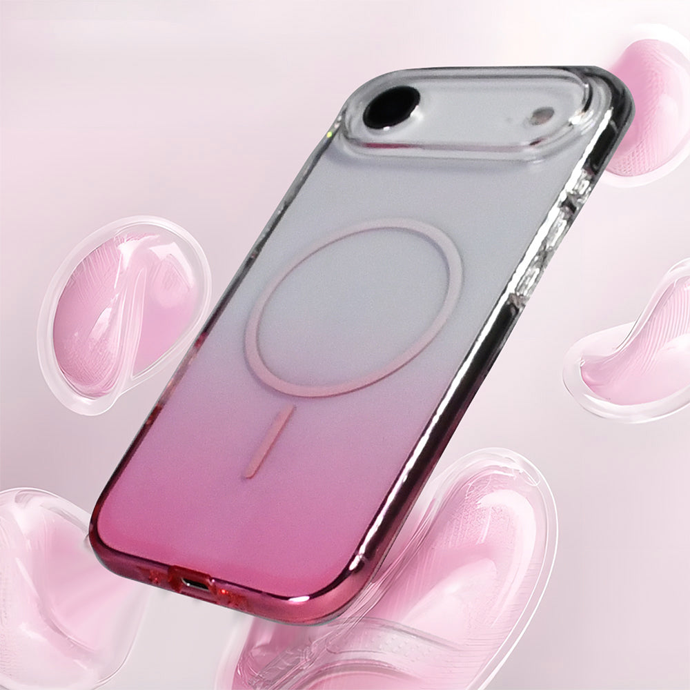 Apple iPhone 17 Air Kılıf M-Safe Şarj Özellikli Zore Septik Silikon Kapak Siyah