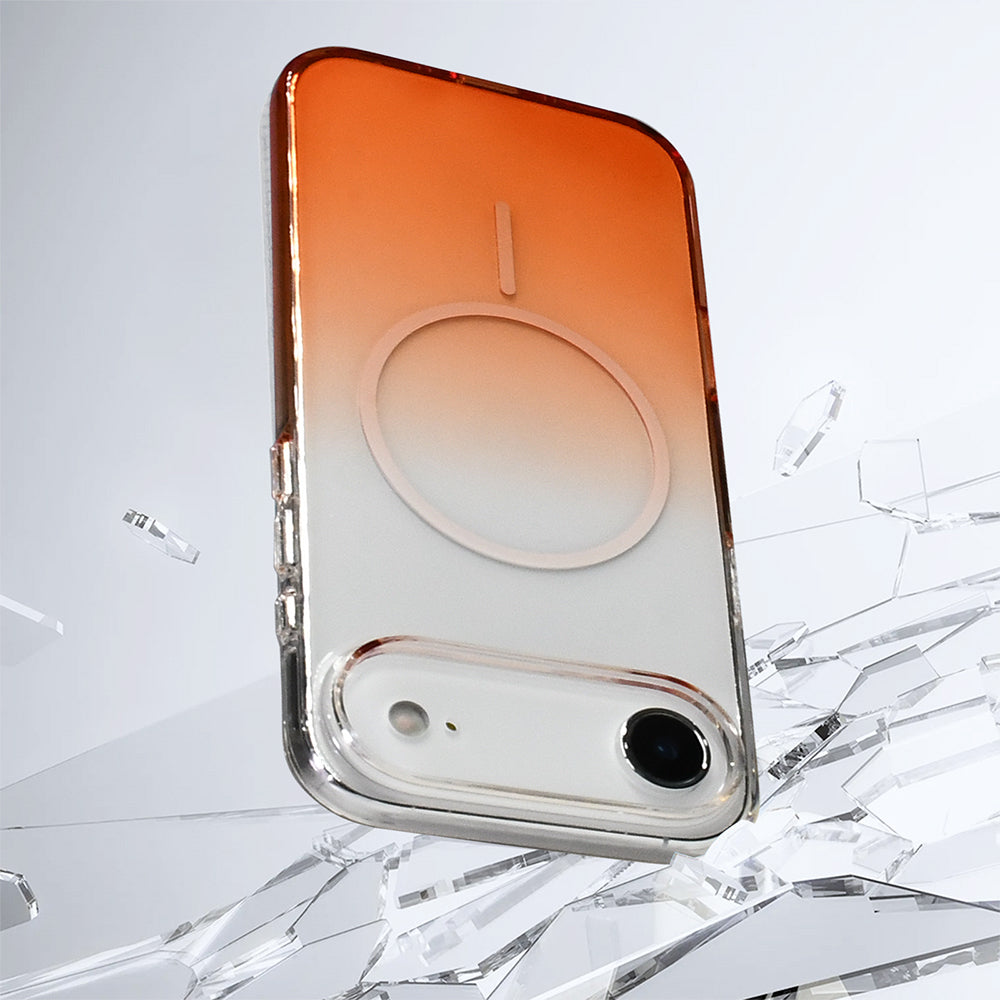 Apple iPhone 17 Air Kılıf M-Safe Şarj Özellikli Zore Septik Silikon Kapak Turkuaz