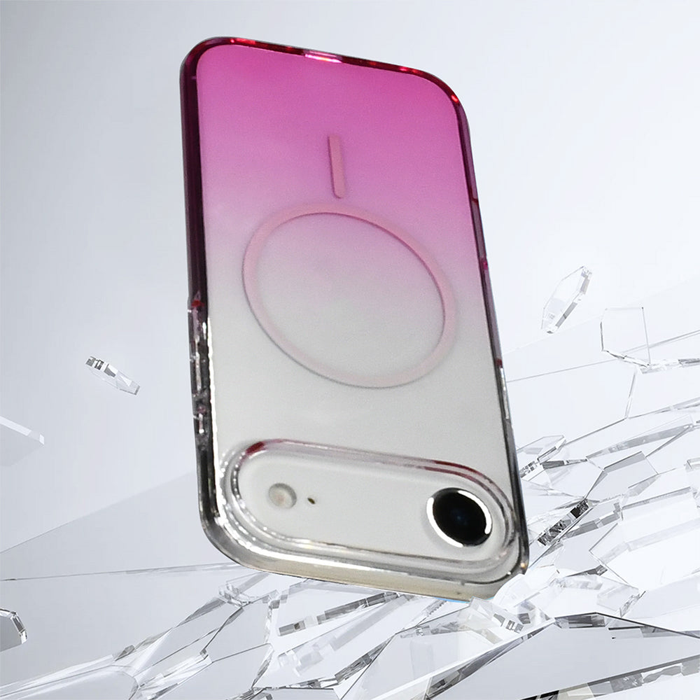 Apple iPhone 17 Air Kılıf M-Safe Şarj Özellikli Zore Septik Silikon Kapak Turkuaz