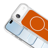 Apple iPhone 17 Air Kılıf Metal Buton Tasarımlı Zore İkonik Sert Silikon Kapak Gri
