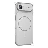 Apple iPhone 17 Air Kılıf Zore M-Safe Şarj Özellikli Kamera Korumalı Formen Kapak Mavi
