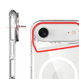 Apple iPhone 17 Air Kılıf Zore M-safe Şarj Özellikli T-Max M-safe Kapak Şeffaf