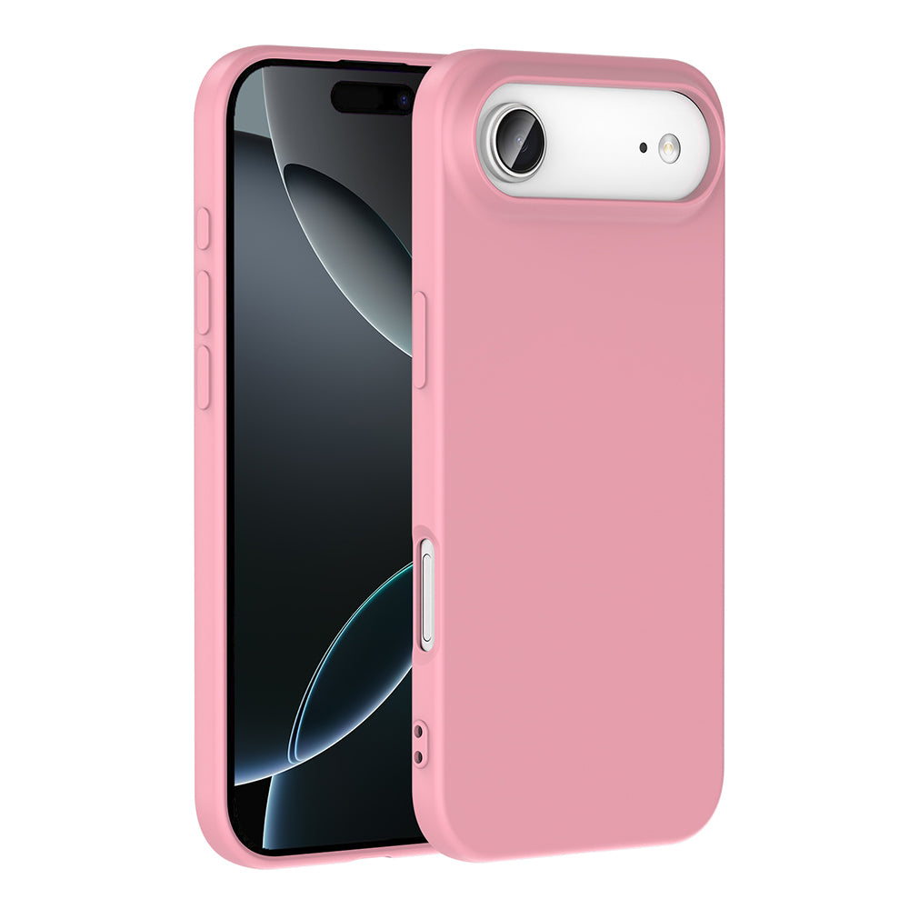 Apple iPhone 17 Air Kılıf Zore Mara Lansman Kapak Açık Pembe