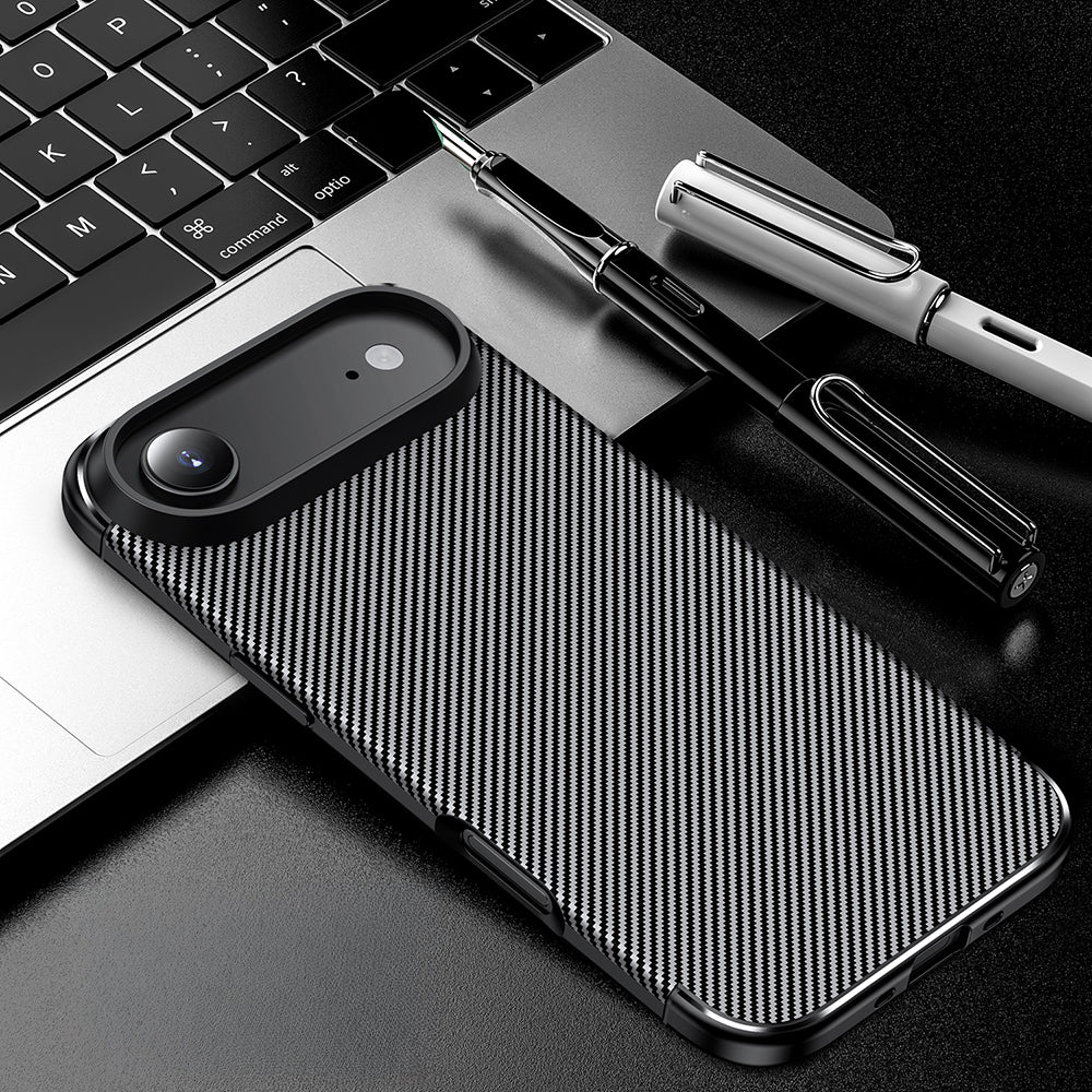 Apple iPhone 17 Air Kılıf Zore Negro Silikon Kapak Siyah