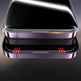 Apple iPhone 17 Air Zore 2.5D Oliv HD Temperli Cam Ekran Koruyucu + Kolay Uygulama Aparatı Şeffaf