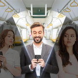 Apple iPhone 17 Air Zore 2.5D Oliv Privacy Temperli Cam Ekran Koruyucu + Kolay Uygulama Aparatı Siyah