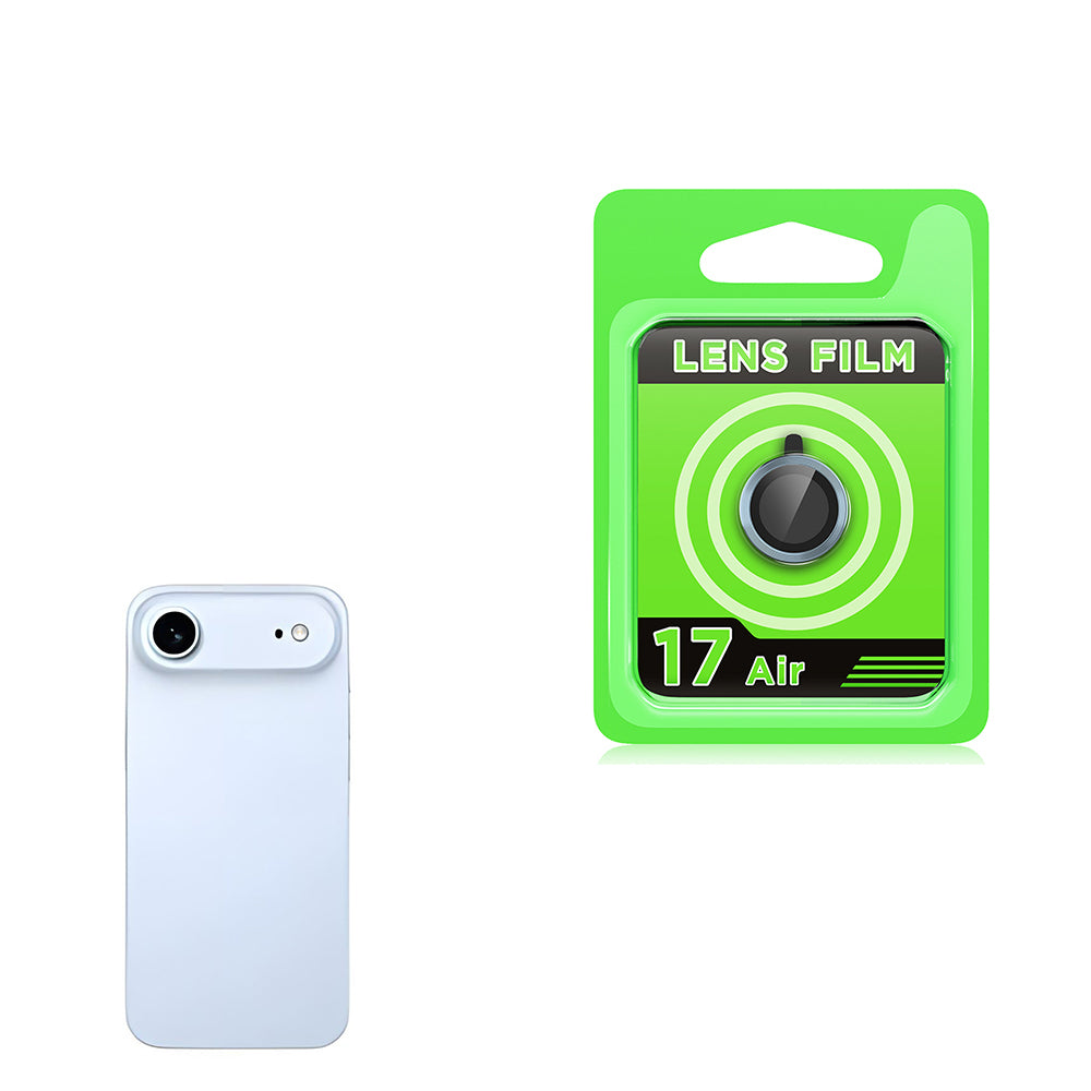 Apple iPhone 17 Air Zore CL-07 Kamera Lens Koruyucu Mavi
